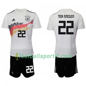 Tenue Allemagne TER STEGEN 22 Enfant Domicile 2019 Maillot de Foot